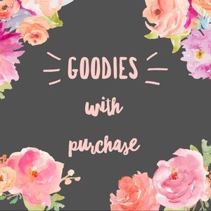 Goodies included with purchases
